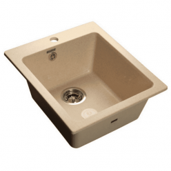 Мойка кухонная GranFest GF-P505 бежевый