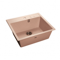 Мойка кухонная GranFest GF-Q560 светло-розовый