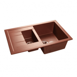 Мойка кухонная GranFest GF-Q775KL красный марс