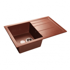 Мойка кухонная GranFest GF-Q780L красный марс