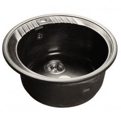 Мойка кухонная GranFest GF-R520 черный