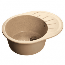 Мойка кухонная GranFest GF-R580L 57x44 песочный