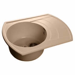 Мойка кухонная GranFest GF-R650L топаз