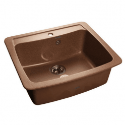 Мойка кухонная GranFest GF-S605 терракот