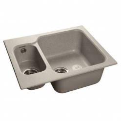 Мойка кухонная GranFest GF-S615K серый