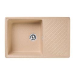 Мойка кухонная GranFest Quarz GF-ZL-52 бежевый