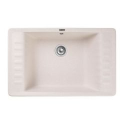 Мойка кухонная GranFest Quarz GF-ZW-71 белый