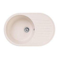 Мойка кухонная GranFest QUARZ Z-18 74х48 белый