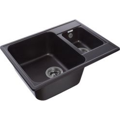 Мойка кухонная GranFest QUARZ Z-09 черная