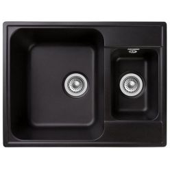 Мойка кухонная GranFest QUARZ Z-09 черная