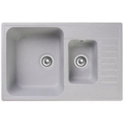 Мойка кухонная GranFest QUARZ Z-21K серая