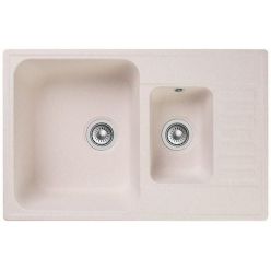 Мойка кухонная GranFest QUARZ Z-21K белая