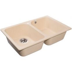 Мойка кухонная GranFest QUARZ Z-15 бежевый