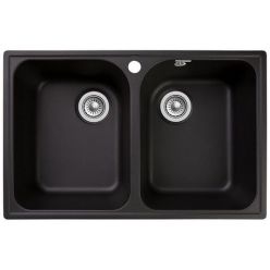 Мойка кухонная GranFest QUARZ Z-15 черная
