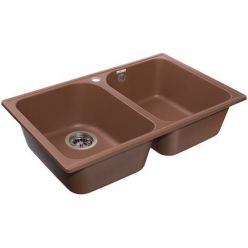 Мойка кухонная GranFest QUARZ Z-15 терракотовый