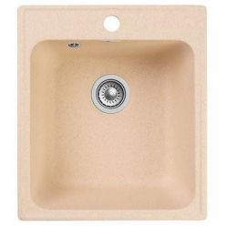 Мойка кухонная GranFest QUARZ Z-17 бежевый