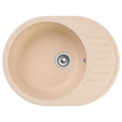 Мойка кухонная GranFest QUARZ Z-58 бежевая