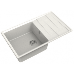 Мойка кухонная GranFest GF-LV-860L белый