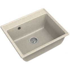 Мойка кухонная GranFest GF-V-580 бежевый