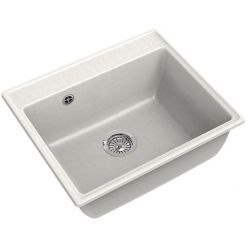 Мойка кухонная GranFest GF-V-580 белый