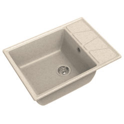 Мойка кухонная GranFest GF-V-680L бежевый