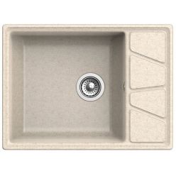 Мойка кухонная GranFest GF-V-680L бежевый