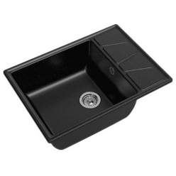Мойка кухонная GranFest GF-V-680L черный