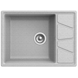 Мойка кухонная GranFest GF-V-680L серый