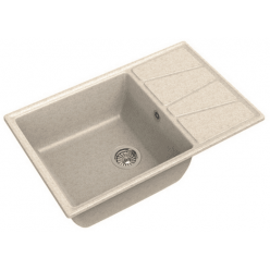 Мойка кухонная GranFest GF-V-780L бежевый
