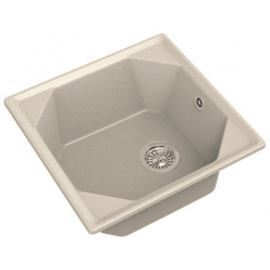 Мойка кухонная GranFest GF-U-500 бежевый