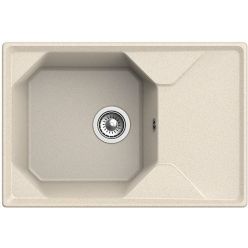 Мойка кухонная GranFest GF-U-740L бежевый