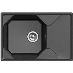 Мойка кухонная GranFest GF-U-740L черный