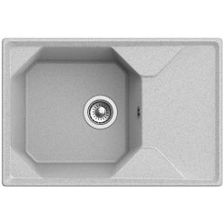 Мойка кухонная GranFest GF-U-740L серый
