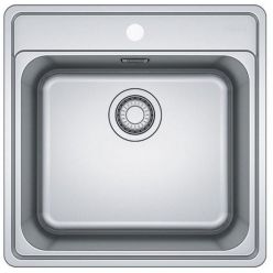 Мойка кухонная Franke ВСX 210-51 TL 51x51 со стоп-вентилем, нержавеющая сталь