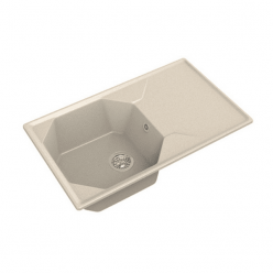 Мойка кухонная GRANFEST GF-U-840L (бежевый)