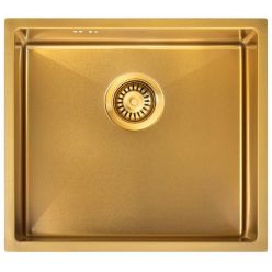 Мойка кухонная ZORG ZRN 4944 Nano PVD Gold