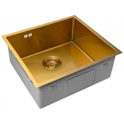 Мойка кухонная ZORG ZRN 4944 Nano PVD Gold
