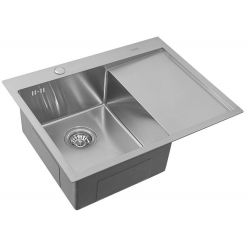 Мойка кухонная из нержавеющей стали ARFEKA AF 650*505 L SATIN