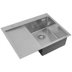 Мойка кухонная из нержавеющей стали ARFEKA AF 650*505 R SATIN