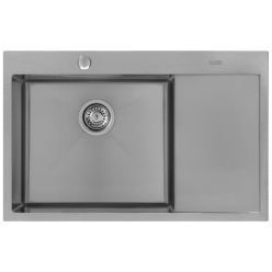 Мойка кухонная из нержавеющей стали ARFEKA AF 780*505 L SATIN NANO