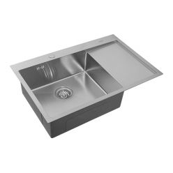 Мойка кухонная из нержавеющей стали ARFEKA AF 780*505 L SATIN NANO