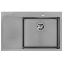 Мойка кухонная из нержавеющей стали ARFEKA AF 780*505 R SATIN