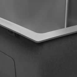 Мойка кухонная из нержавеющей стали ARFEKA ECO AR 600*500 SATIN NANO