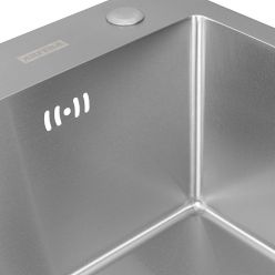 Мойка кухонная из нержавеющей стали ARFEKA ECO AR 520*490 SATIN NANO