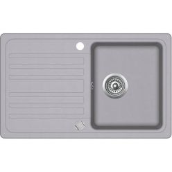 Мойка кухонная AquaSanita Notus SQ 101 221 AW Light Grey