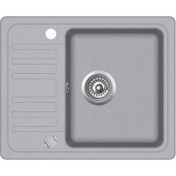 Мойка кухонная AquaSanita Notus SQ 102 221 AW Light Grey