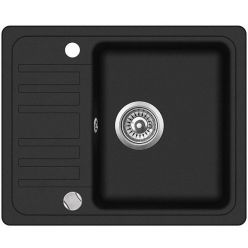Мойка кухонная AquaSanita Notus SQ 102 601 AW Black Metallic