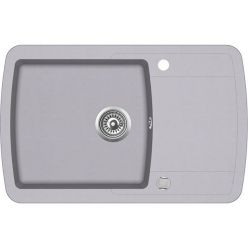 Мойка кухонная AquaSanita Lira SQL 101 221 AW Light Grey