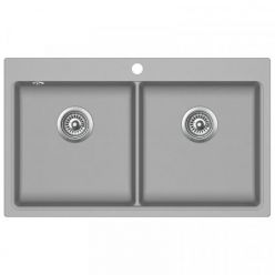 Мойка кухонная AquaSanita Magna SQM 200 220 AW Argent