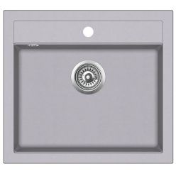 Мойка кухонная AquaSanita Quadro SQQ 100 202 W Alumetallic